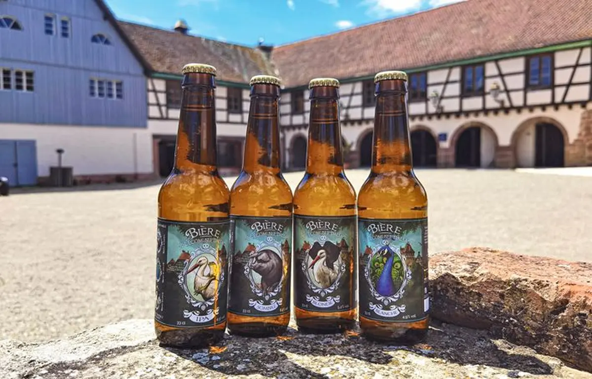 Les 4 bières made in Ecomusée d'Alsace !