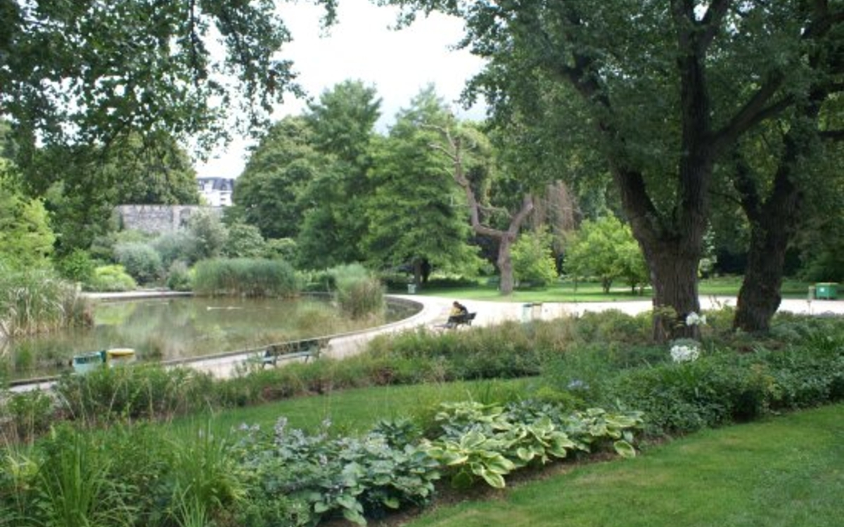 Vue du parc Kellermann, Paris 13è