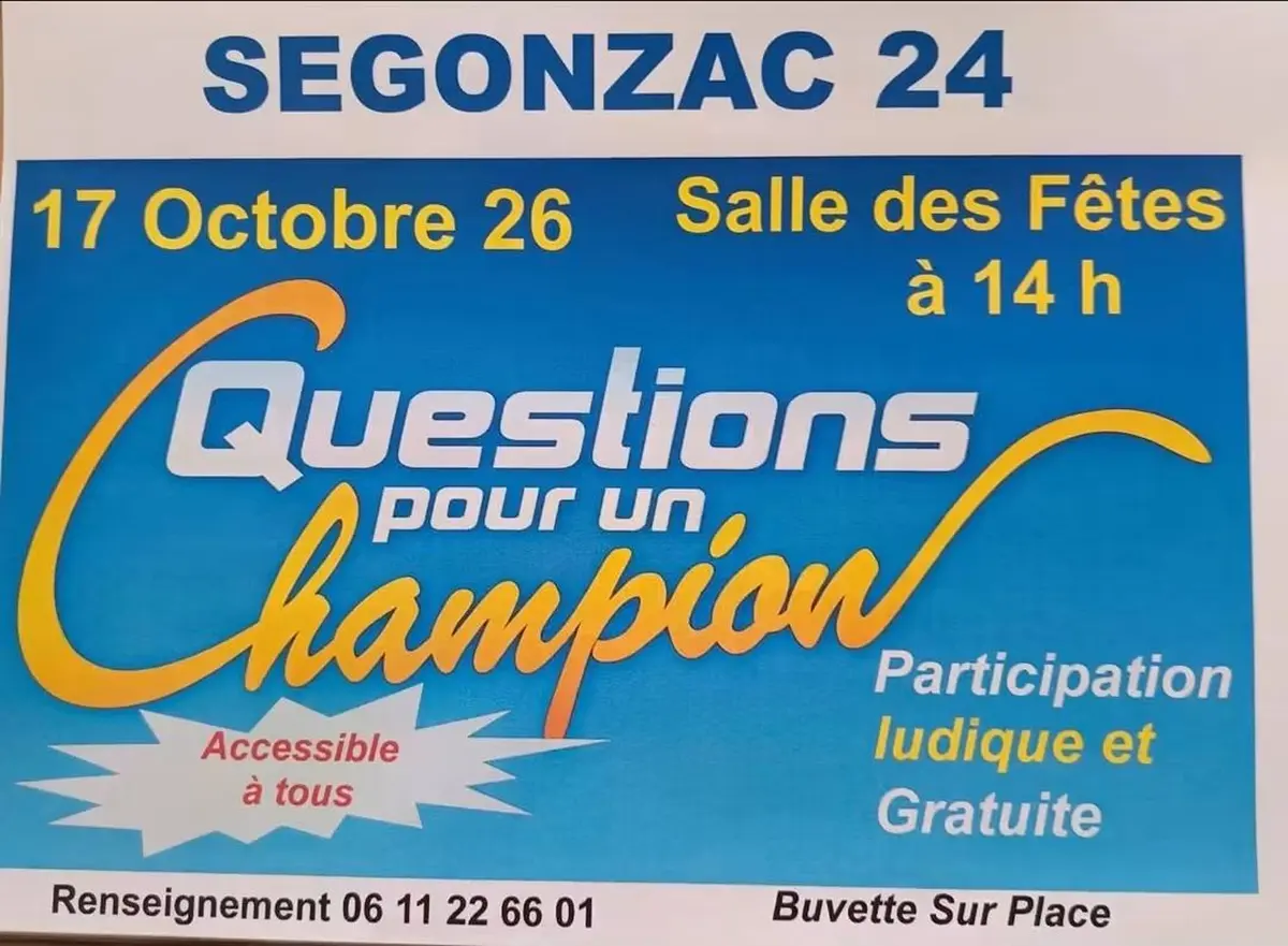 Questions pour un champion