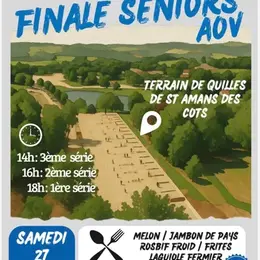 Quilles de 8 - Finale Seniors AOV