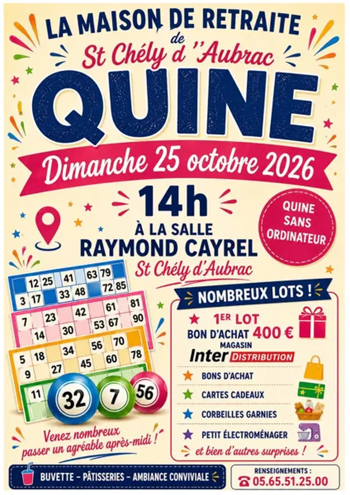 Quine de la maison de retraite