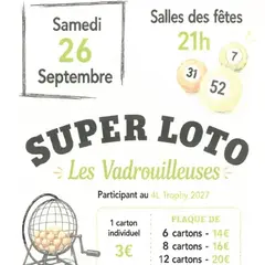 Quine - Super Loto Les Vadrouilleuses