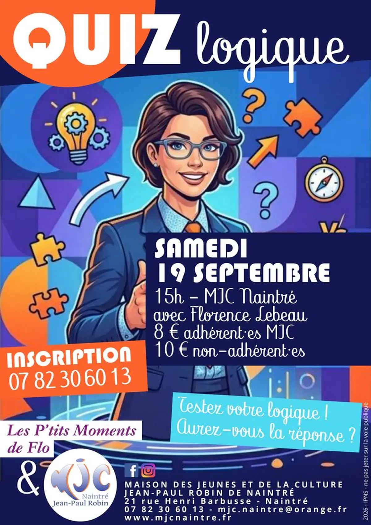 Quiz logique à la MJC !