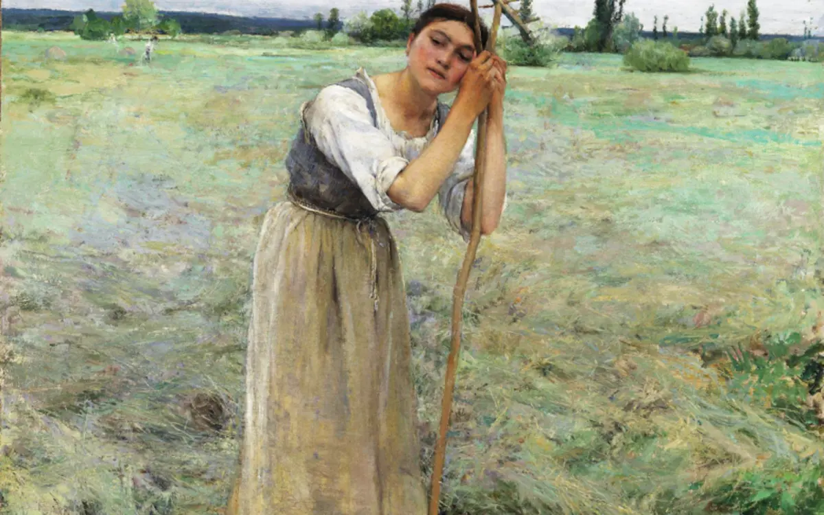 National Gallery Oslo, Weary 1881, Julien Bastien-Lepage