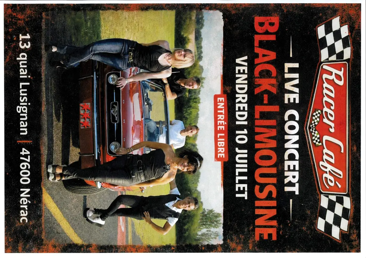 Racer café - Concert Black Limousine
