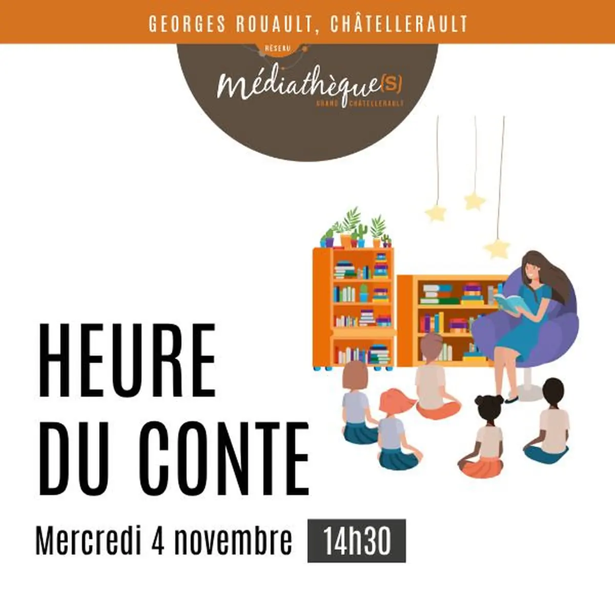 Raconte-moi une histoire : heure du conte