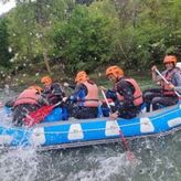 Rafting dans les gorges du Tarn pr&egrave;s de Millau (48)