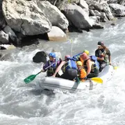 Rafting près de Barcelonnette : descente de l'Ubaye (04)