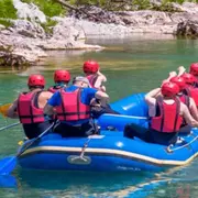 Rafting sur l'Arve à Chamonix (74)