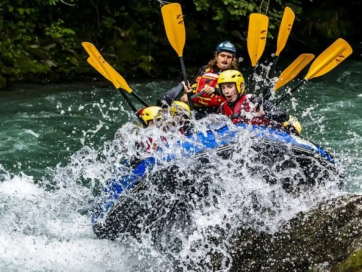Rafting sur l'Isère : les rapides d'Aime (73)