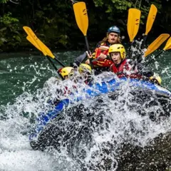 Rafting sur l'Isère : les rapides d'Aime (73)