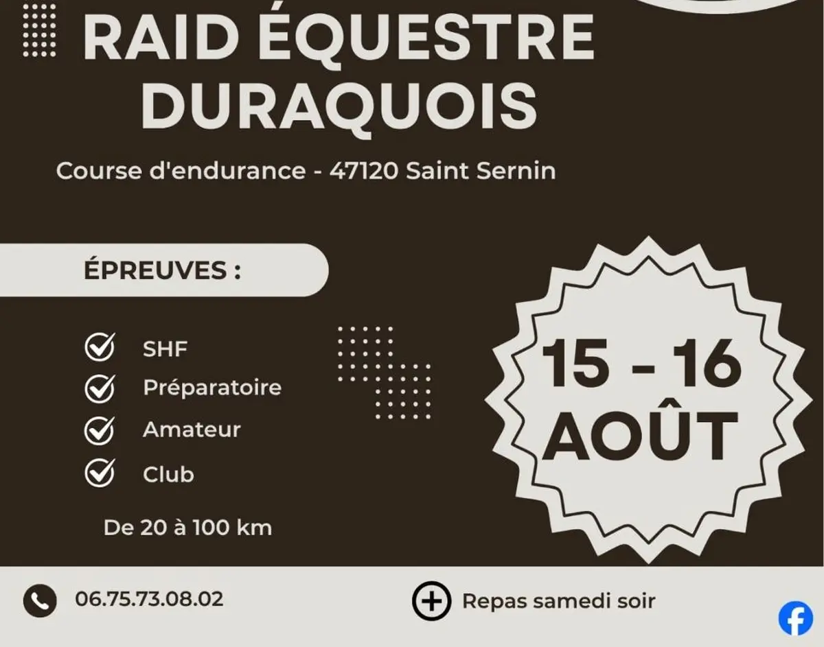 Raid équestre Duraquois
