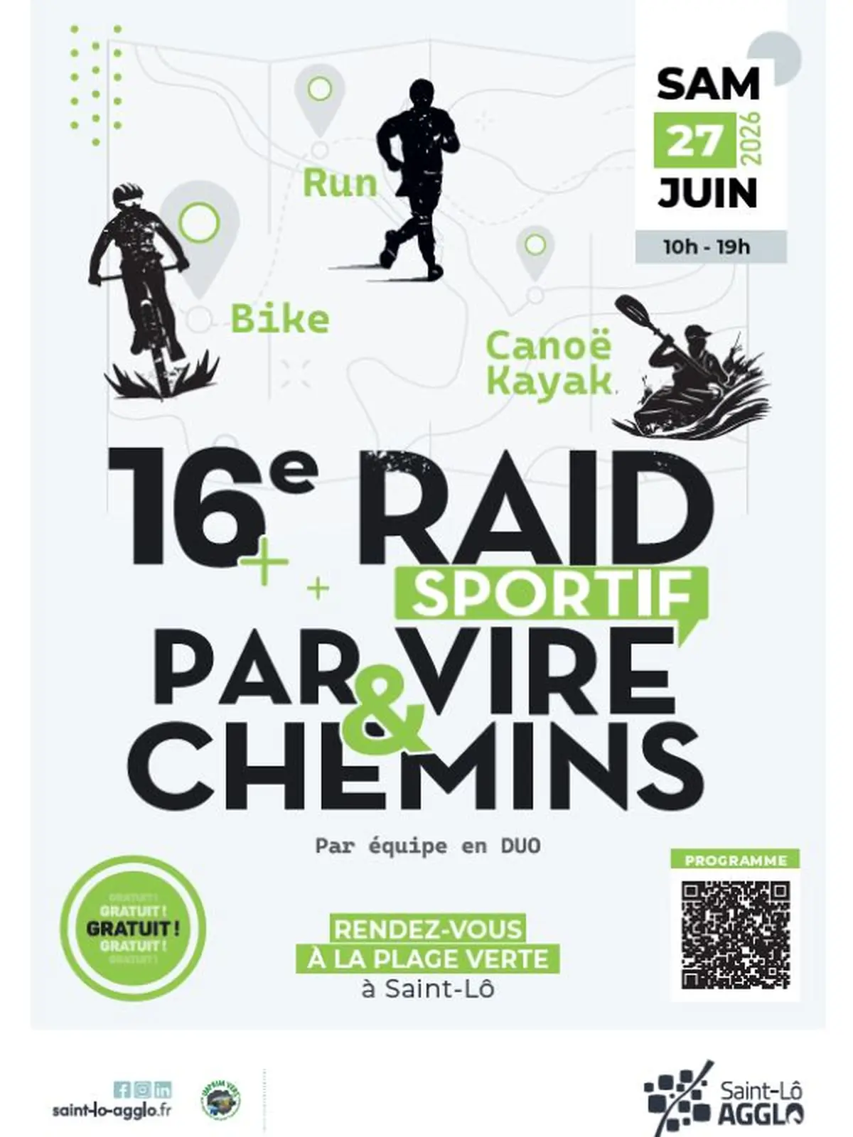 Raid sportif Par Vire et Chemins