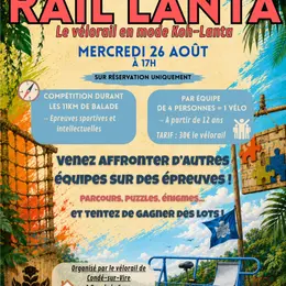 Rail'Lanta au Vélorail