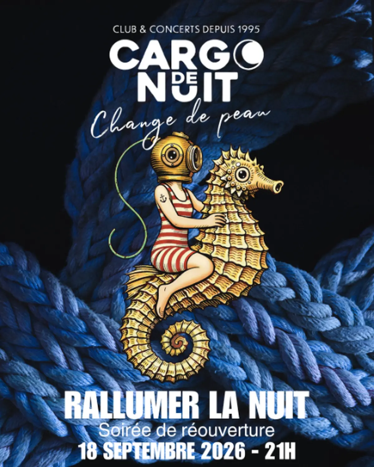 Rallumer la nuit - Soirée de réouverture du cargo