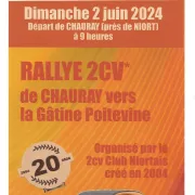 Rallye 2 CV à Chauray