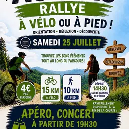 Rallye à pied ou à vélo
