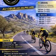 Rallye dans les Alpilles par le cyclo-club de Saint Andiol