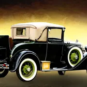 Rallye de vieilles voitures