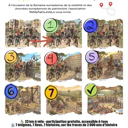 Rallye-Découverte du Patrimoine Invisible RémyFaCiLàVélo