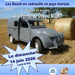 Rallye du 2cv Club Niortais à La Ferme de Chey à Niort