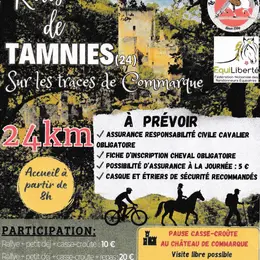 Rallye équestre à Tamniès