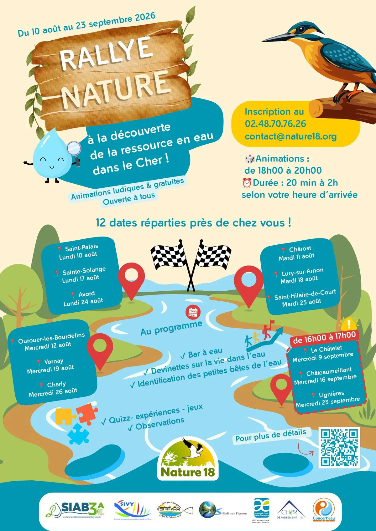 Rallye Nature avec Nature 18 - Lignières