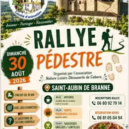 Rallye pédestre à Saint Aubin de Branne