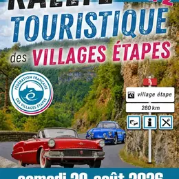 Rallye touristique des villages étapes