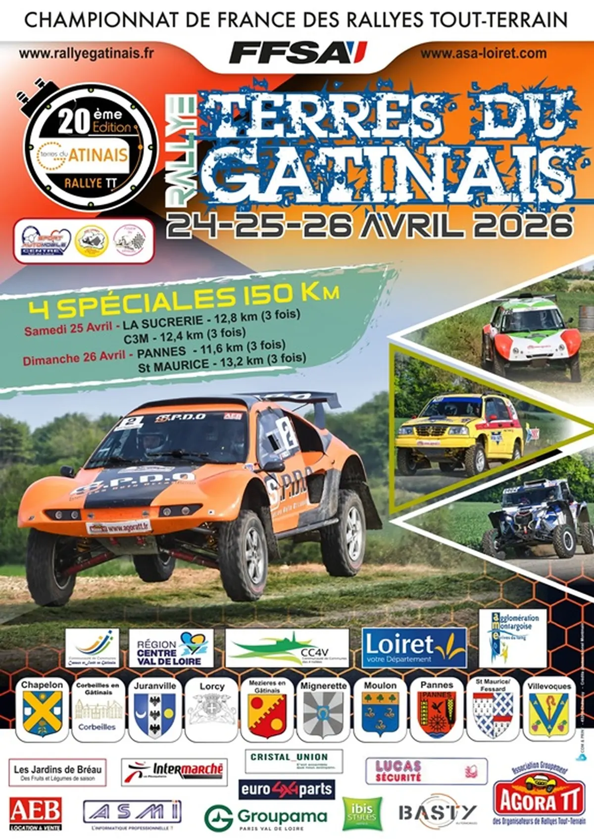 Rallye Tout Terrain Terres de Gâtinais