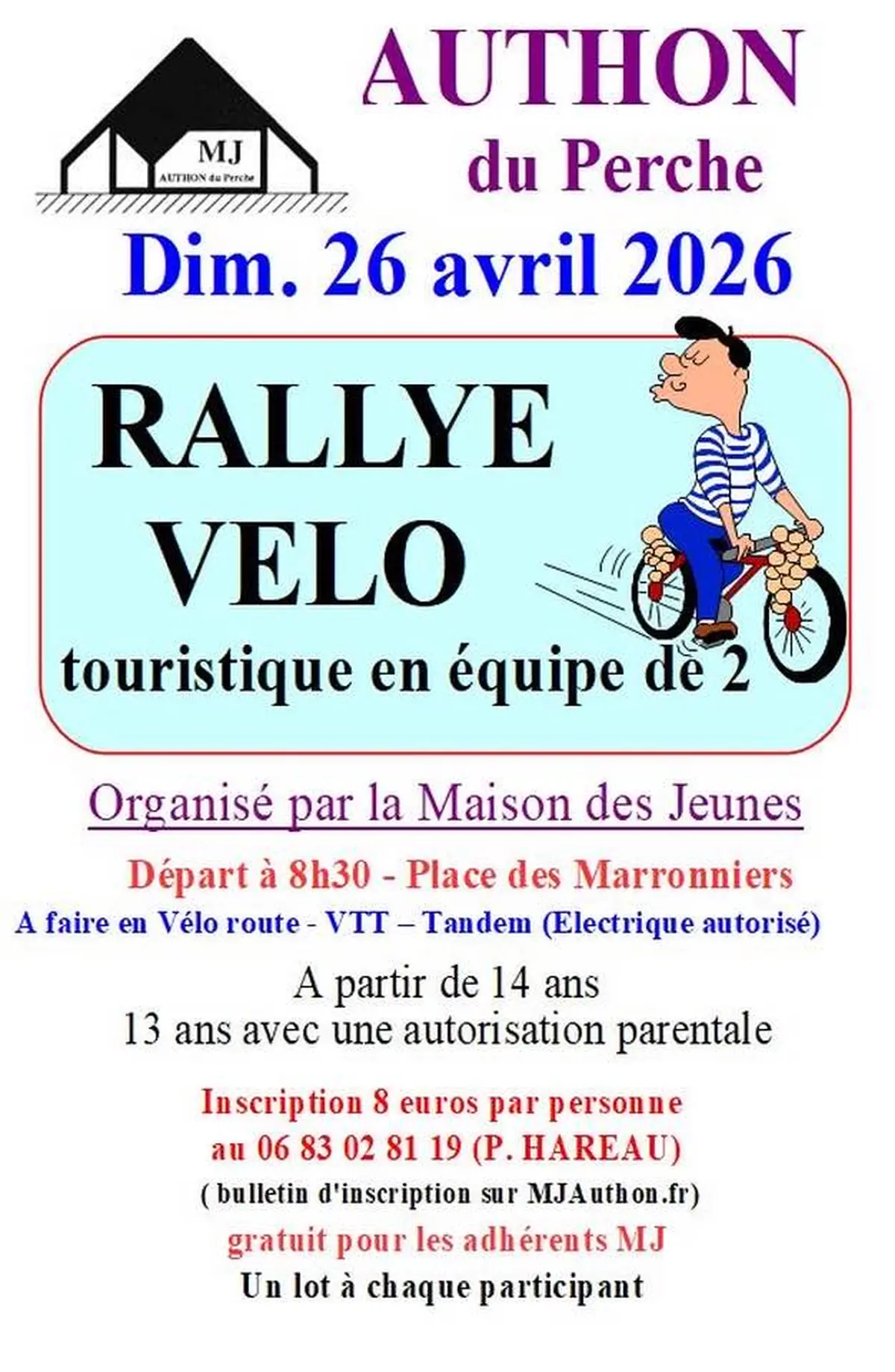 Rallye Vélo touristique