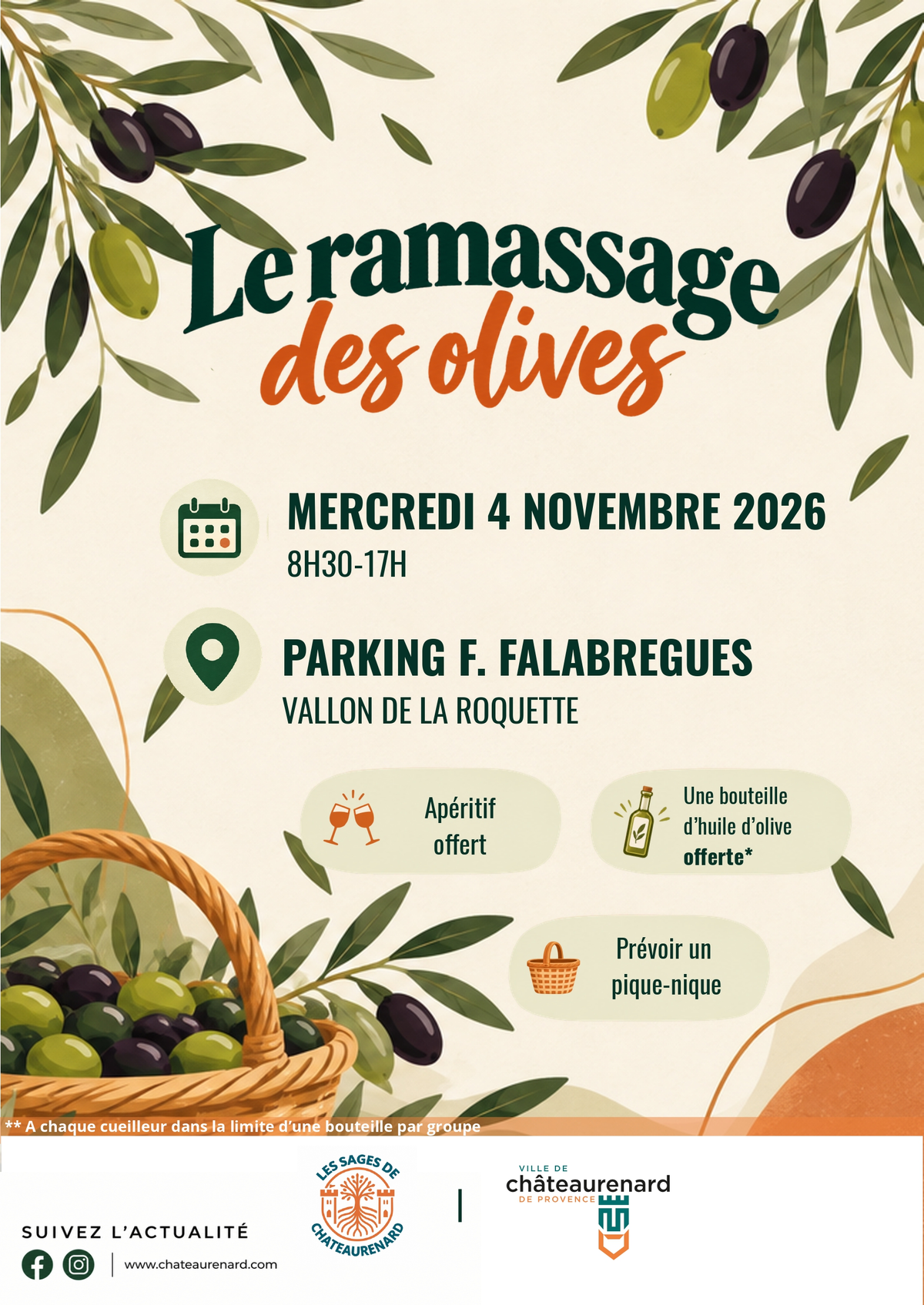 Ramassage des olives
