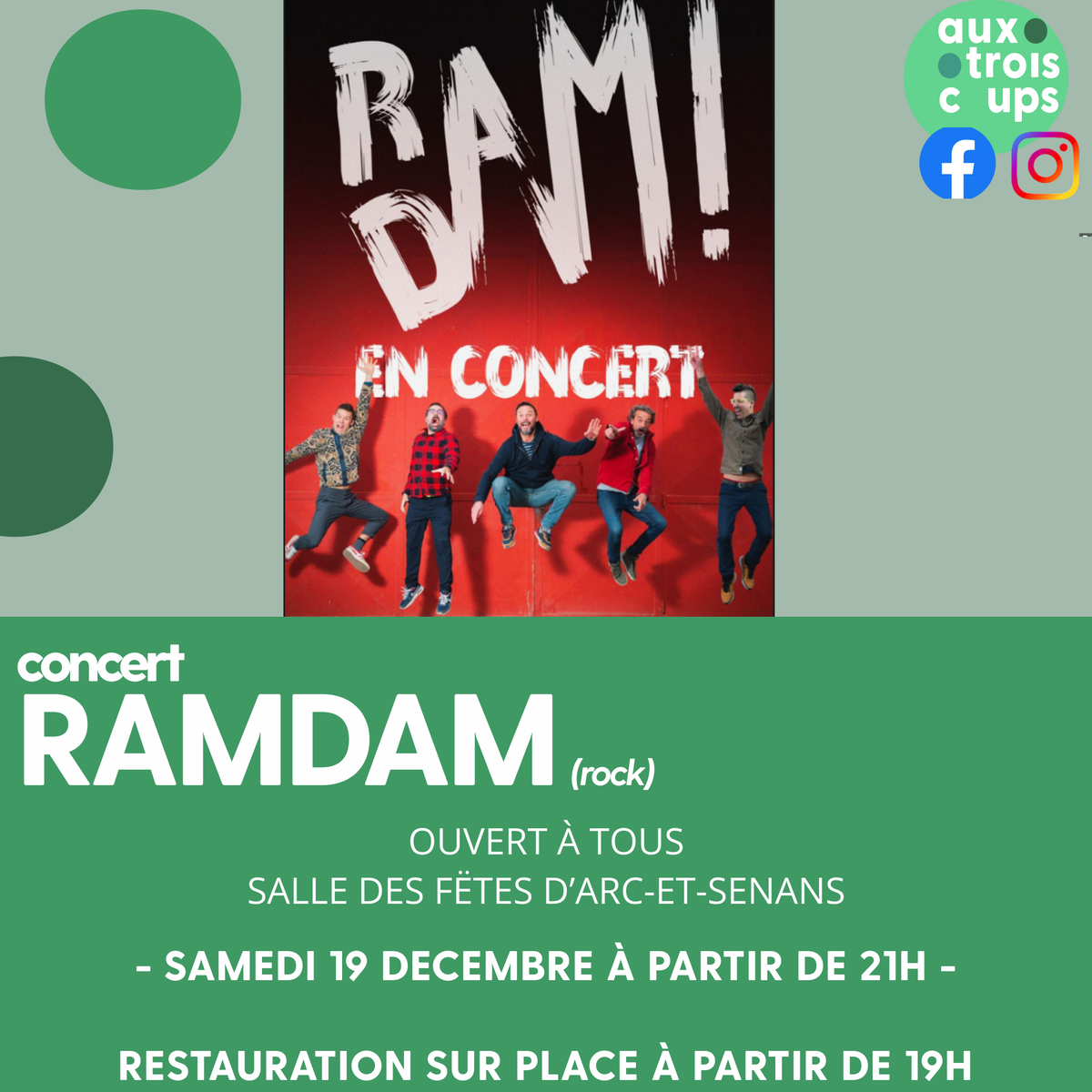 RAMDAM en concert