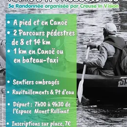 Rando à  pieds et en canoë