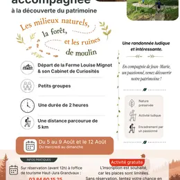 Rando accompagnée à la découverte du patrimoine !