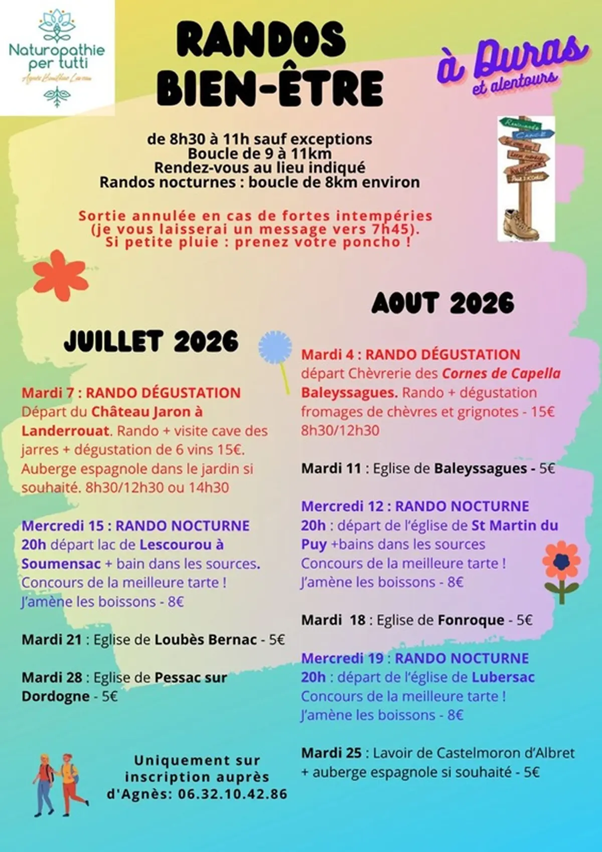 Rando bien-être au Château Jaron