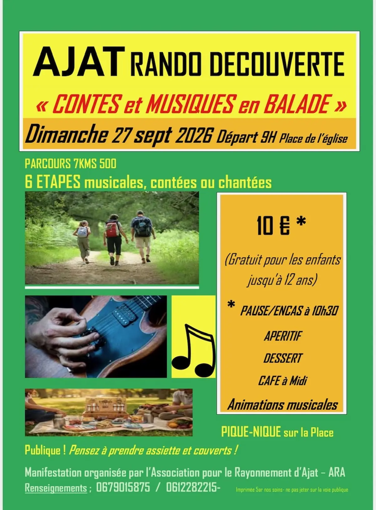 Rando Découverte « Contes Et Musiques En Balade »