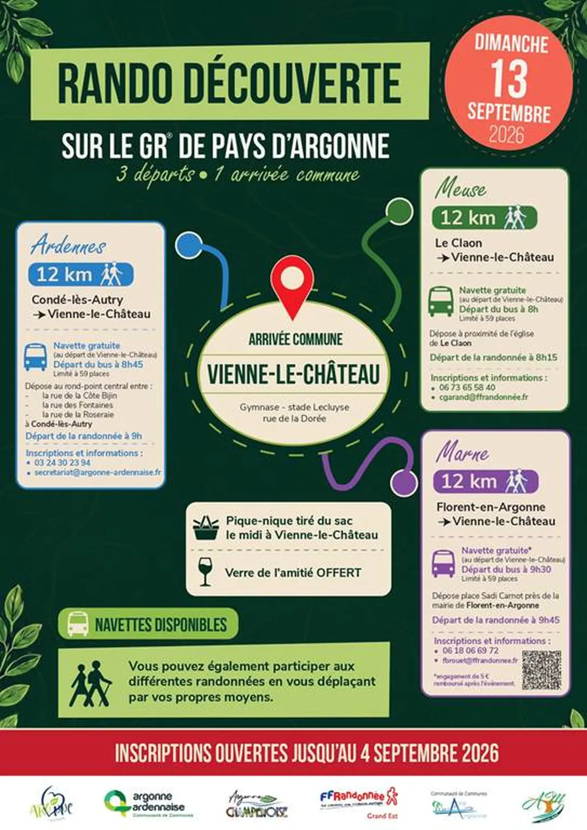 Rando découverte sur le GR de Pays d'Argonne