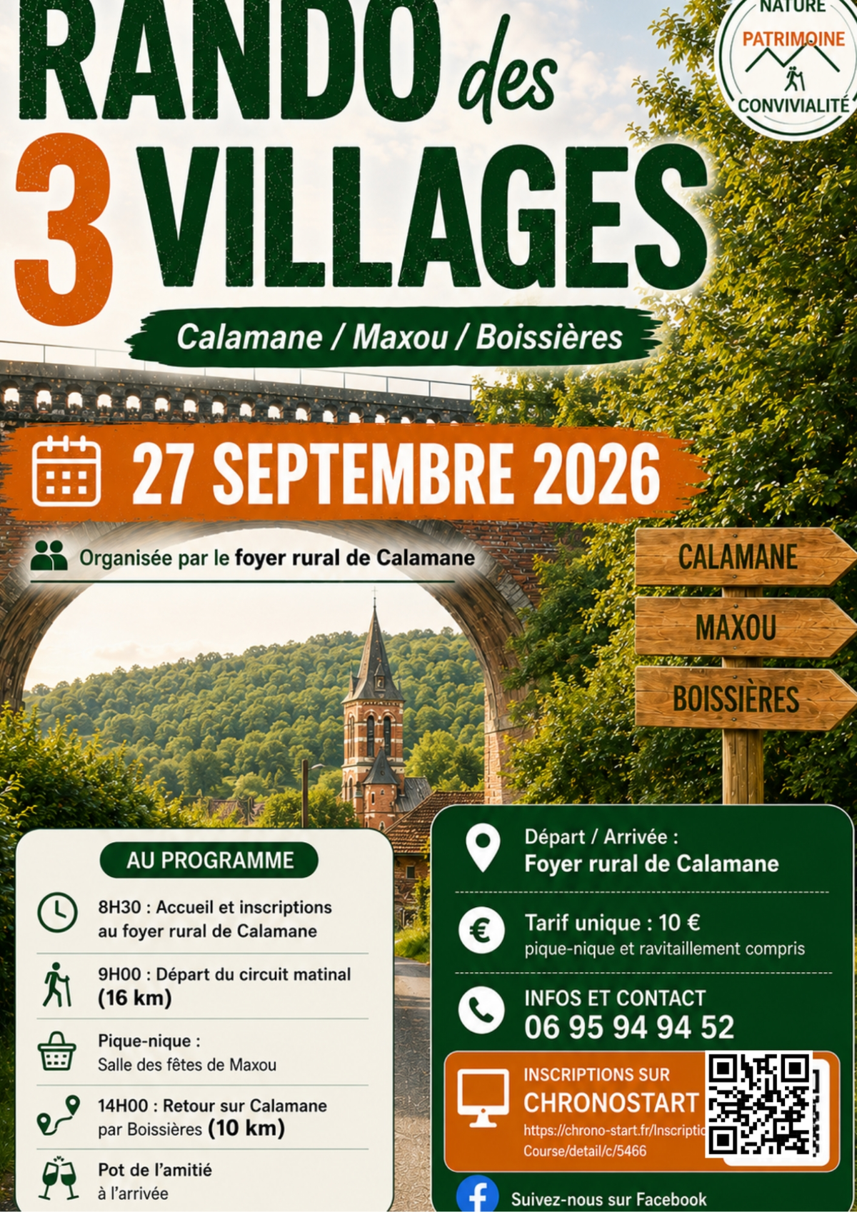 Rando des 3 villages – Calamane / Maxou / Boissières