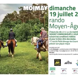 Rando équestre du Moyen Age