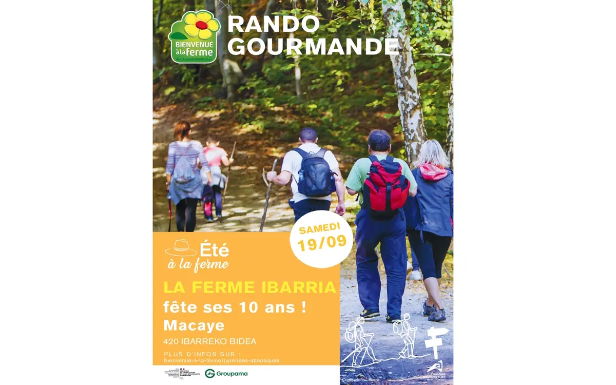 Rando gourmande à la ferme Ibarria
