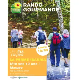 Rando gourmande à la ferme Ibarria