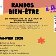 Rando marche sportive autour de Duras