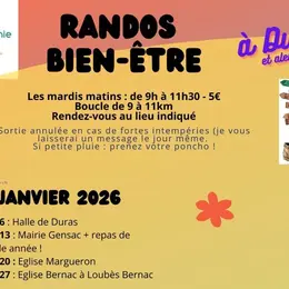 Rando marche sportive autour de Duras