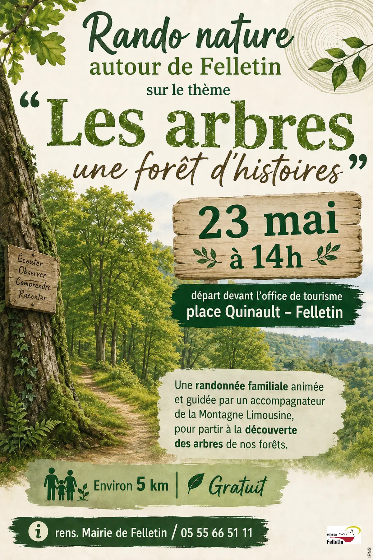Rando Nature - à la découverte des arbres de nos forêts
