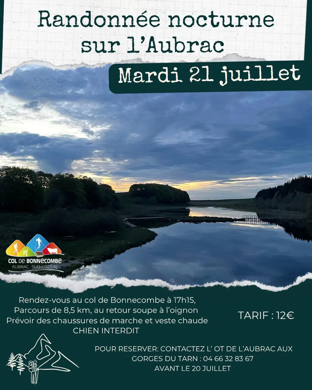Rando Nocturne Sur L'Aubrac