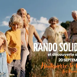 Rando solidaire et découverte culturelle