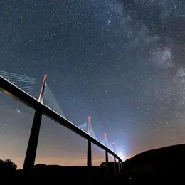 Rando sous le Viaduc de nuit - Maison des Accompagnateurs