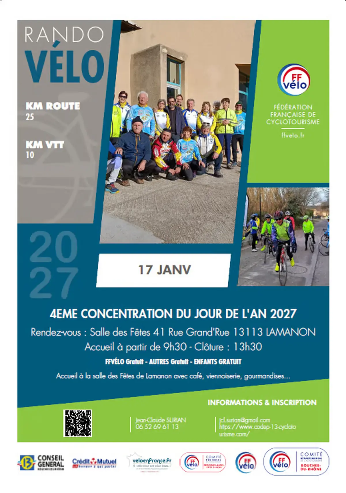 Rando vélo - Concentration du jour de l'an