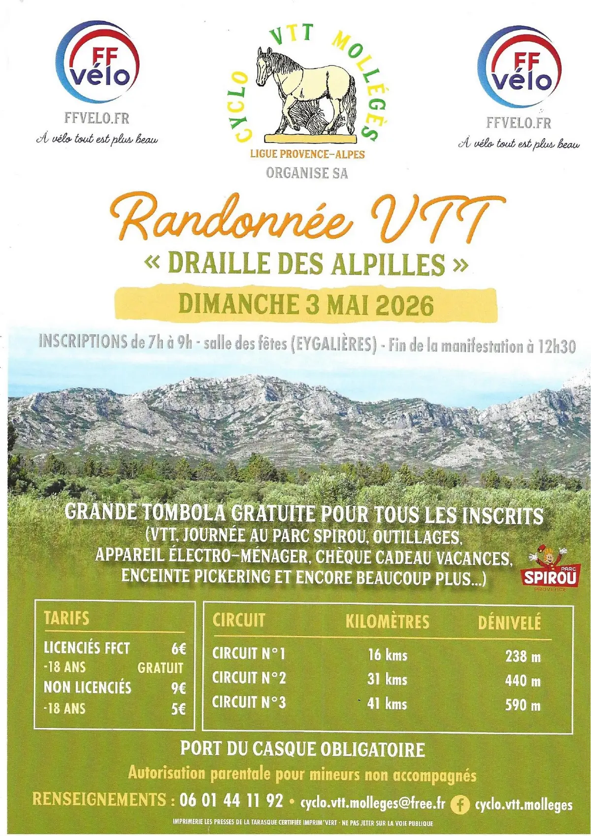 Rando VTT Draille des Alpilles